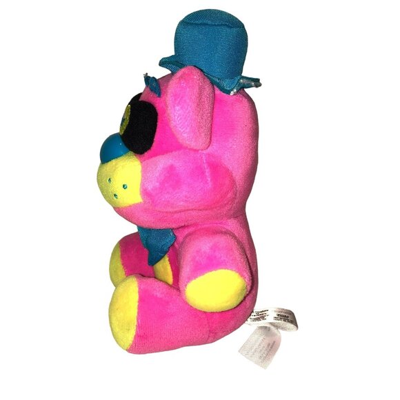 FUNKO FIVE NIGHTS AT FREDDYS PLUSH BLACKLIGHT FREDDY PINK STUFFED ANIMAL 8" 2018 - Picture 5 of 7